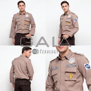 Seragam Satpam PDL SATU (1 Stel) Bahan GAIA