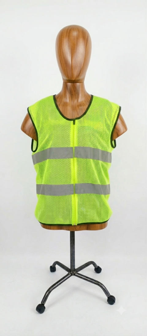 Rompi Safety Jaring Tebal Warna Hijau Stabilo