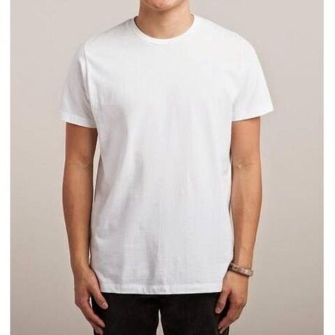 Kaos Polos Putih O-neck Cotton Combed 24s