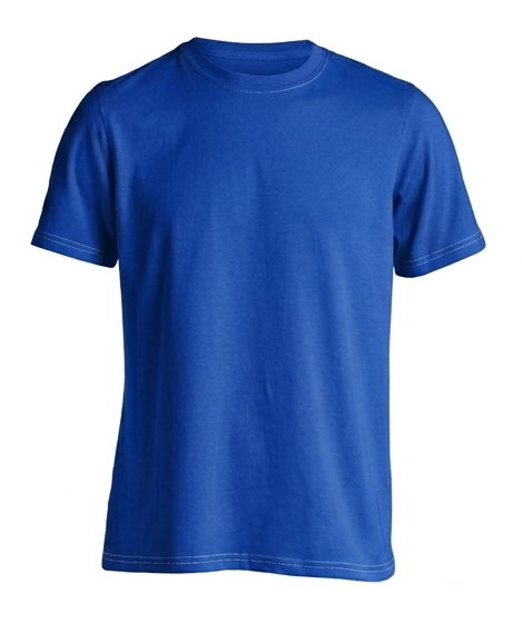Kaos Polos Biru Benhur O-neck Cotton Combed 24s