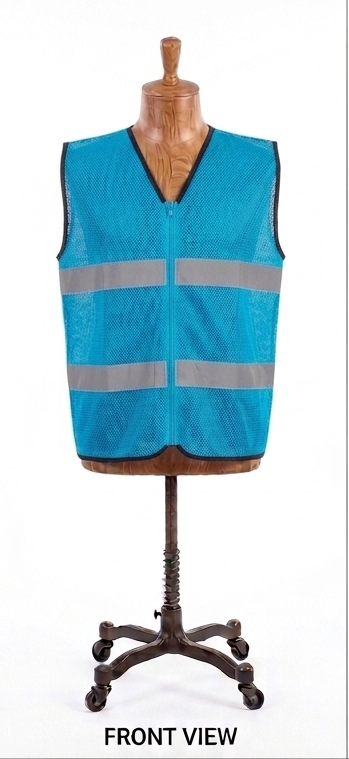 Rompi Safety Jaring Tebal Warna Biru Turkis