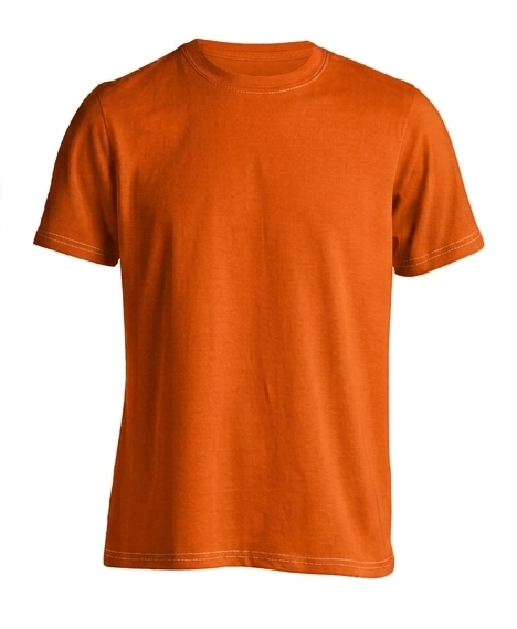 Kaos Polos Jingga O-neck Cotton Combed 24s (Copy)